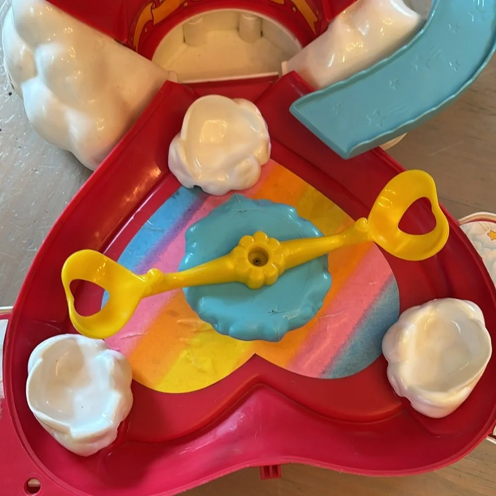 Care Bears Heart Care A Lot Playset & Three Care Bears